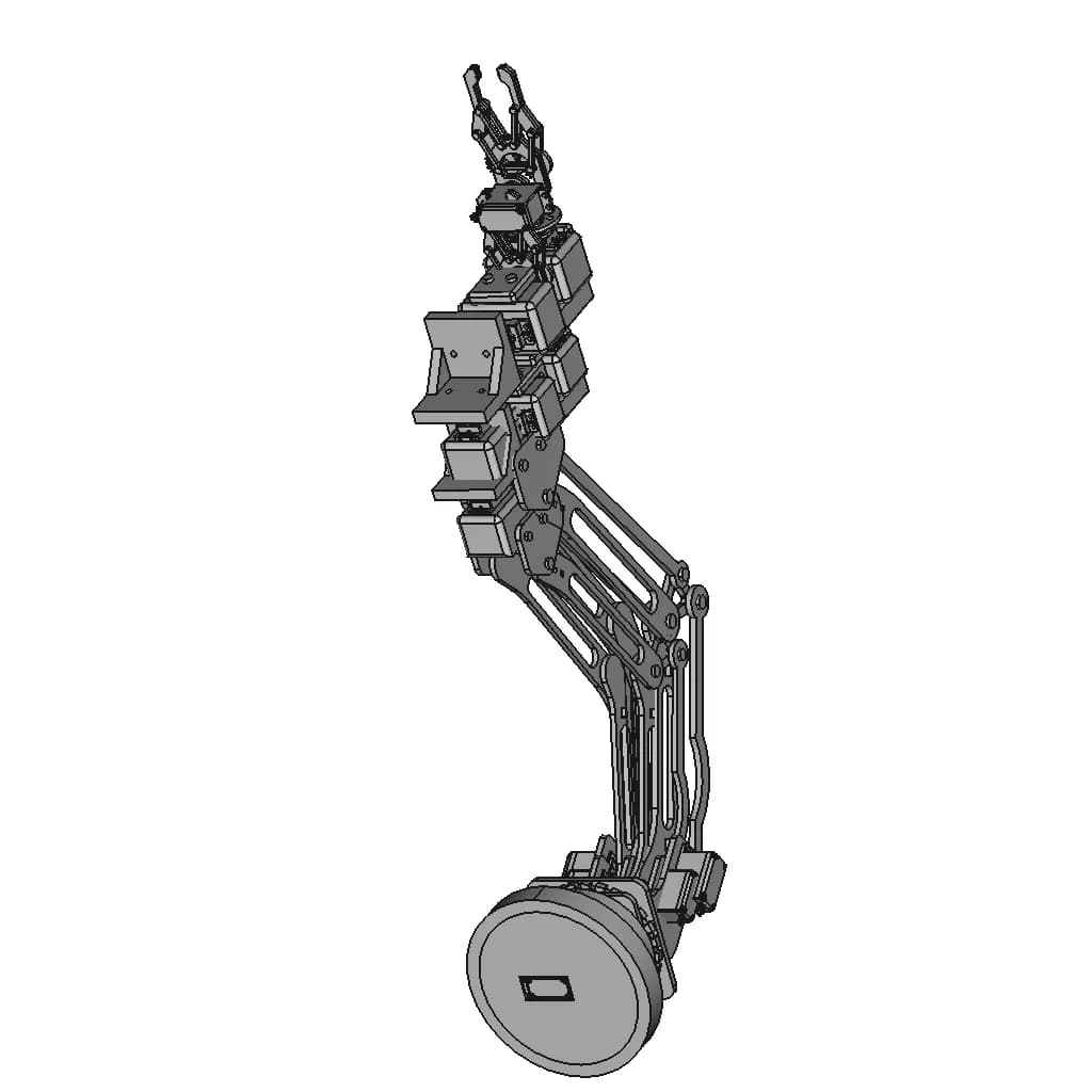 Robotic Arm 432 | Industrial CAD Design_60_30_degree_snapshot