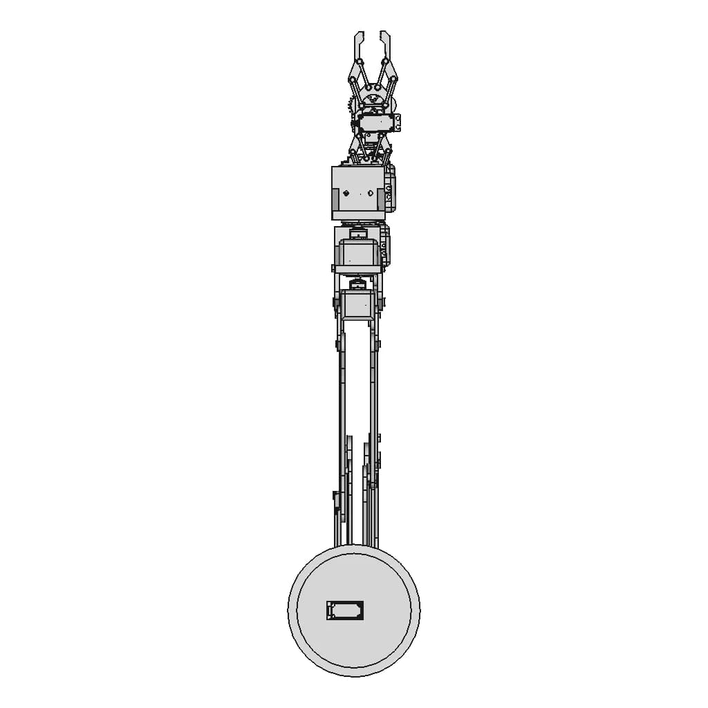 Robotic Arm 432 | Industrial CAD Design_90_0_degree_snapshot