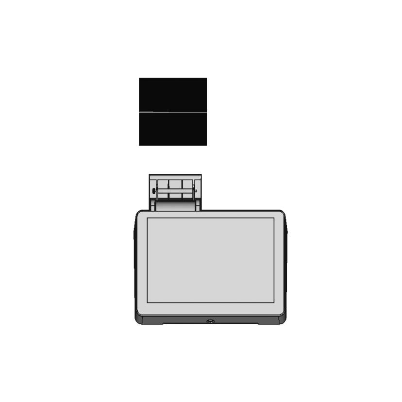 Pos Terminal With Printer 1 | Industrial CAD Design