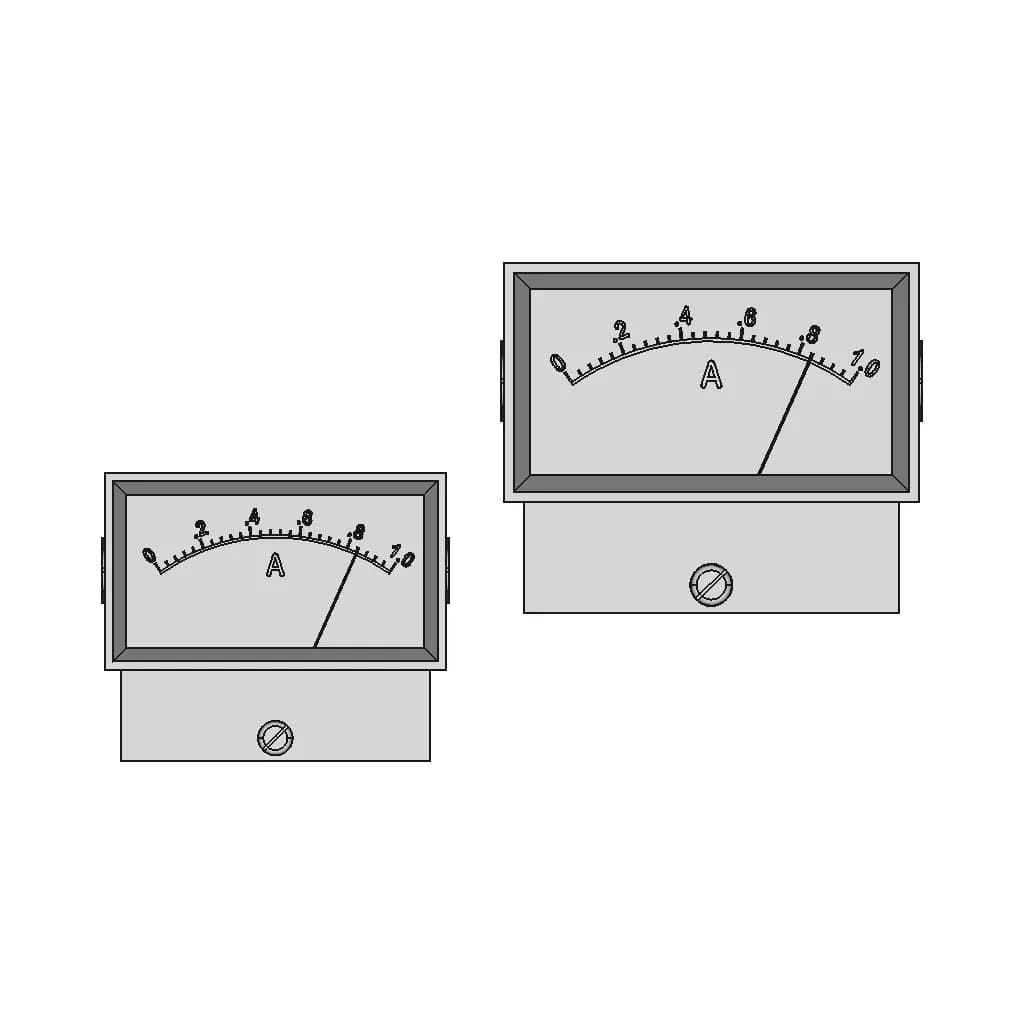 Panel Meter 85C17 0 1000Ma 1 | CAD Model for Energy Systems_0_0_degree_snapshot