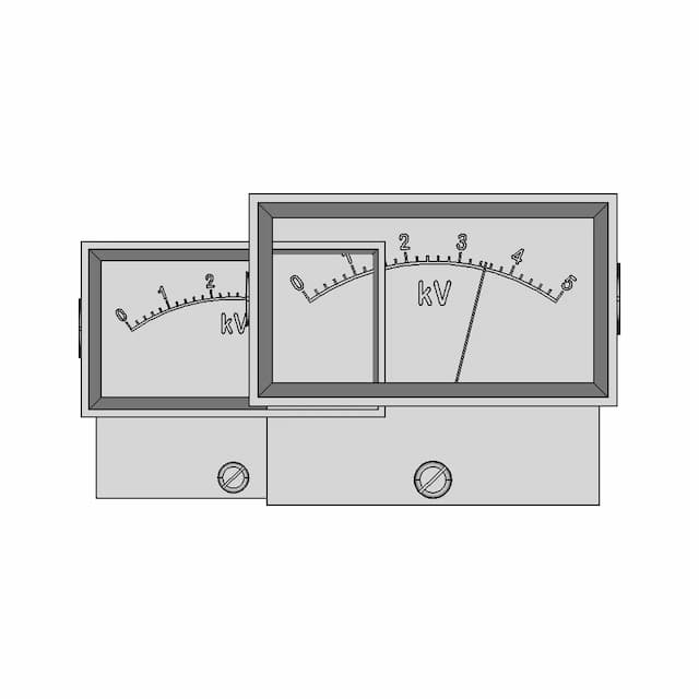 Panel Meter 85C17 0 5 Kv 1 | CAD Model for Energy Systems