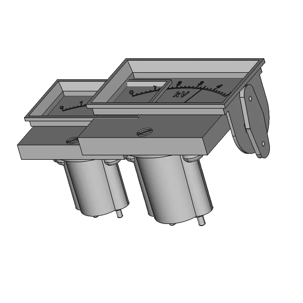 Panel Meter 85C17 0 5 Kv 1 | CAD Model for Energy Systems_60_30_degree_snapshot