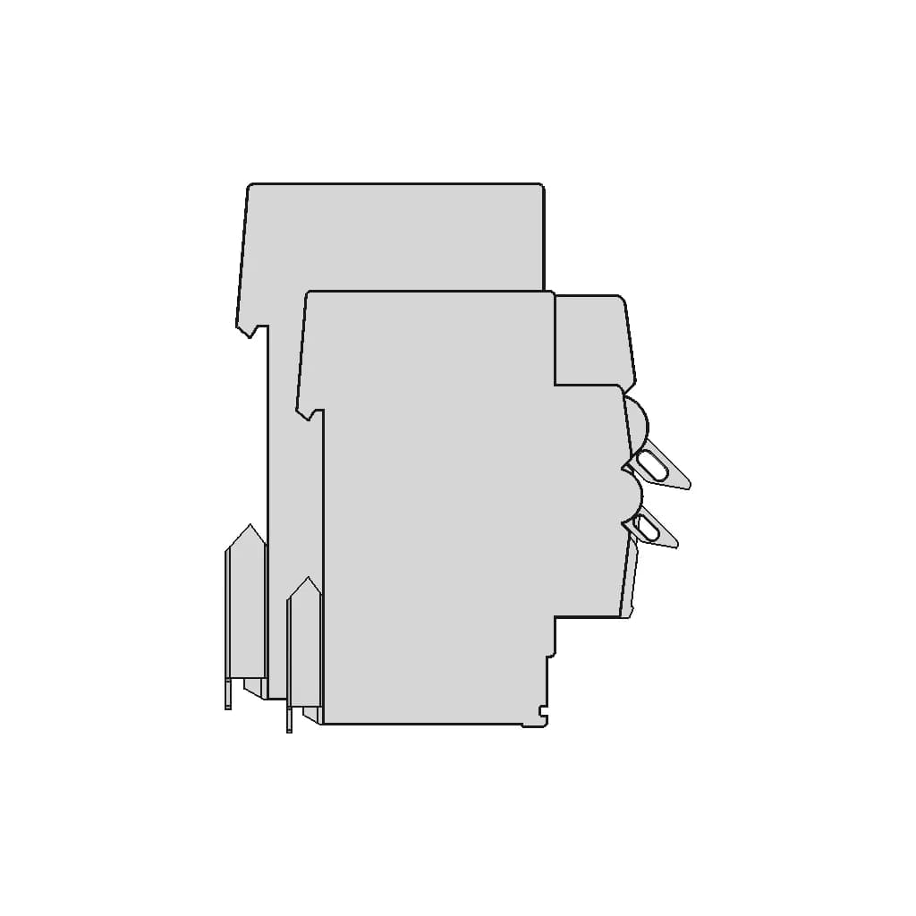 Hager Circuit Breaker Mbn 3Xx Series 1 | CAD Model for Energy Systems_0_270_degree_snapshot