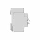 Hager Circuit Breaker Mbn 3Xx Series 1 | CAD Model for Energy Systems_0_270_degree_snapshot