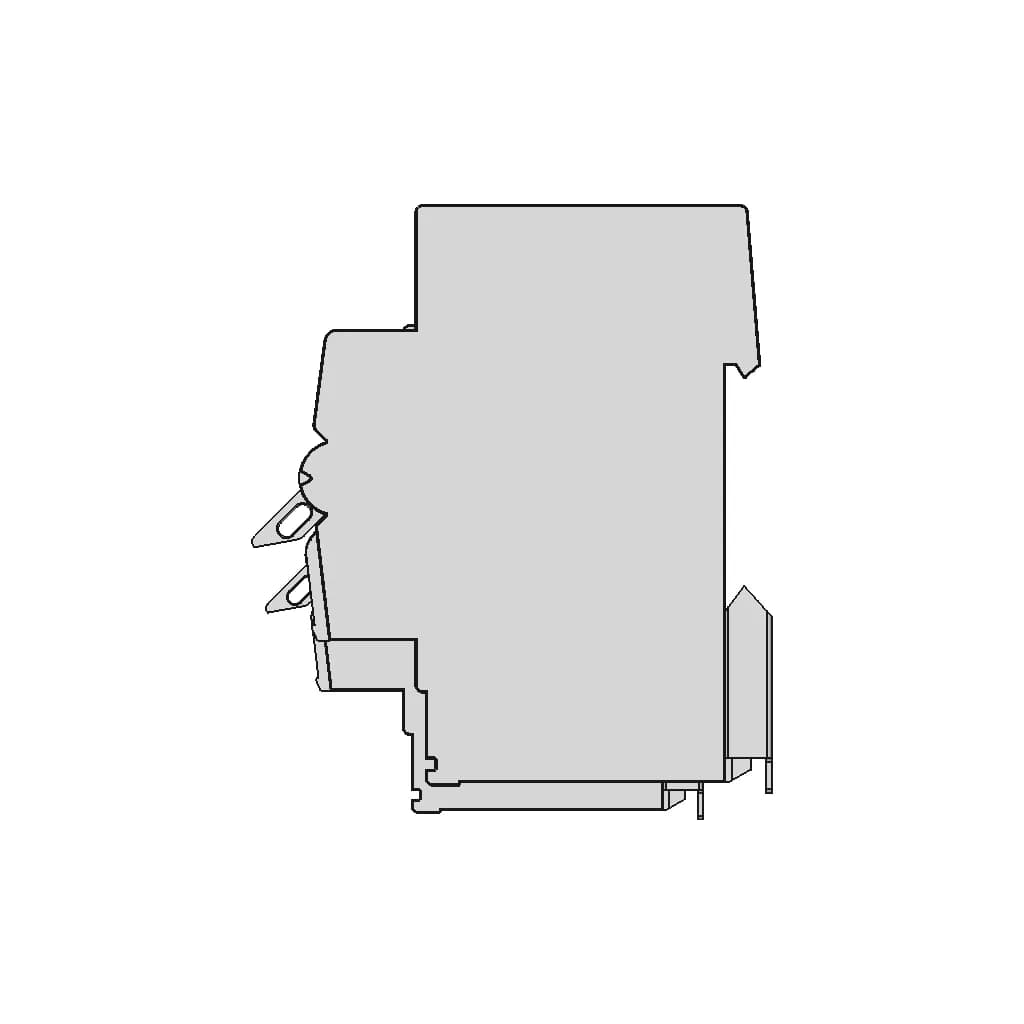 Hager Circuit Breaker Mbn 3Xx Series 1 | CAD Model for Energy Systems_0_90_degree_snapshot