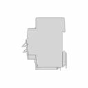Hager Circuit Breaker Mbn 3Xx Series 1 | CAD Model for Energy Systems_0_90_degree_snapshot