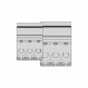 Hager Circuit Breaker Mbn 3Xx Series 1 | CAD Model for Energy Systems_90_0_degree_snapshot