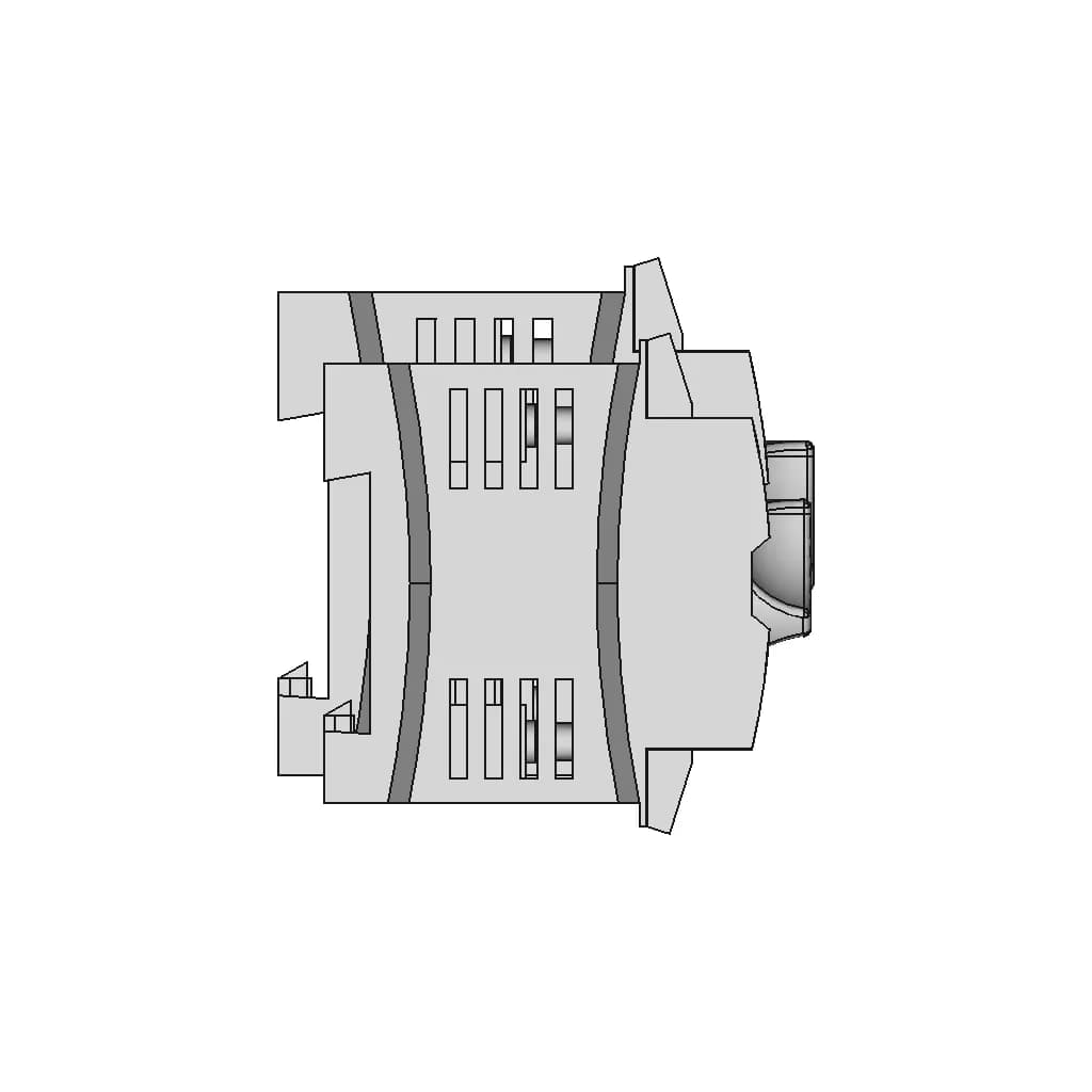 Abb Iss Neozed Fuse Holder 1 | CAD Model for Energy Systems_0_270_degree_snapshot
