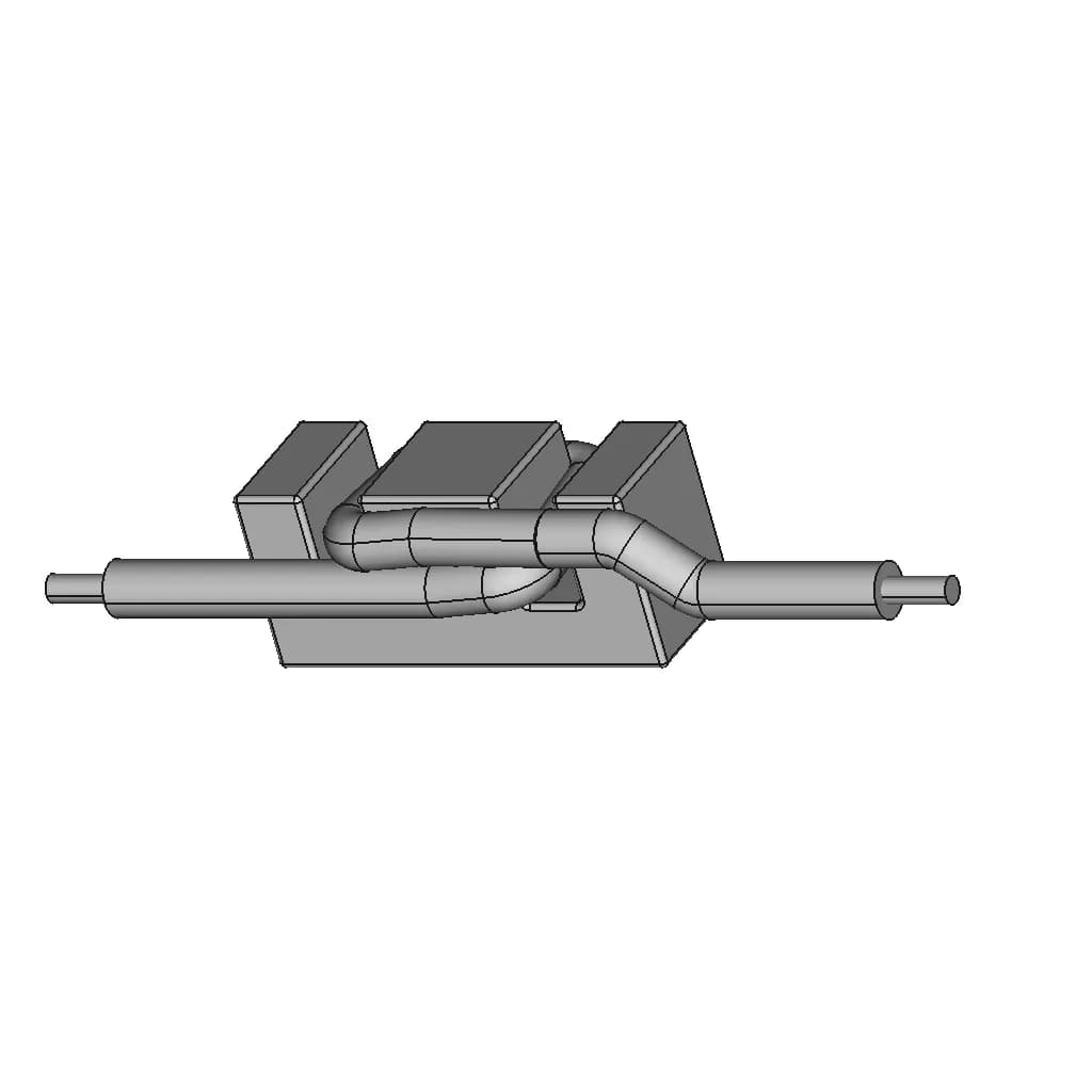 Ferrite Core Ee3026S 1 | CAD Model for Energy Systems_60_30_degree_snapshot
