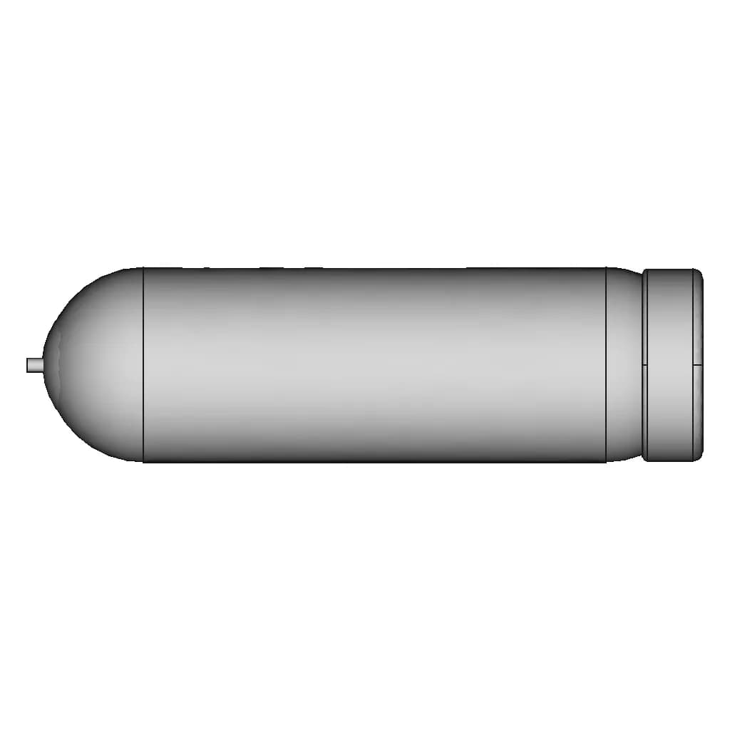 Ammonia Nh3 Cylinder 1 | CAD Model for Energy Systems_0_0_degree_snapshot