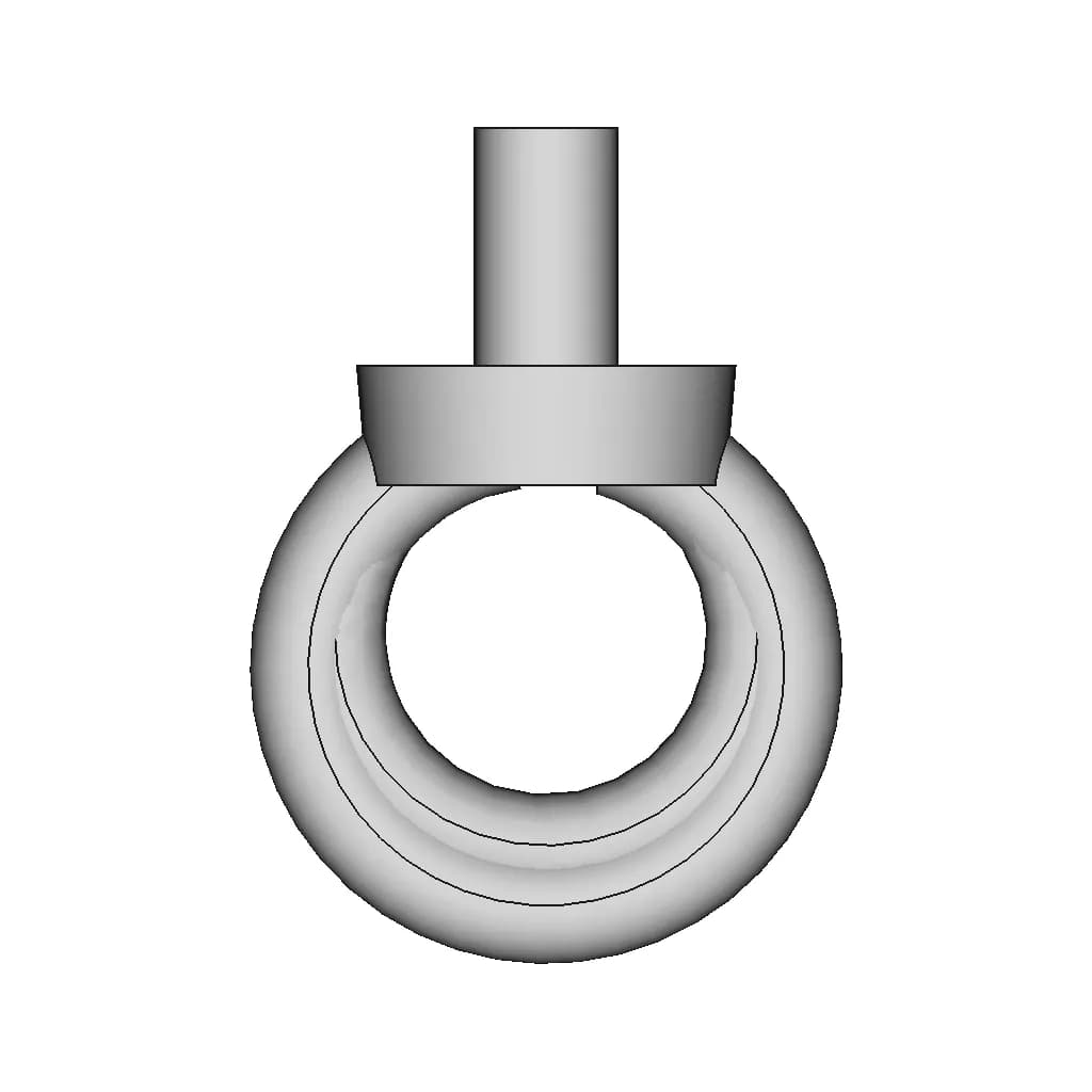 M12 Eye Bolt 2 | Industrial CAD Design_270_0_degree_snapshot