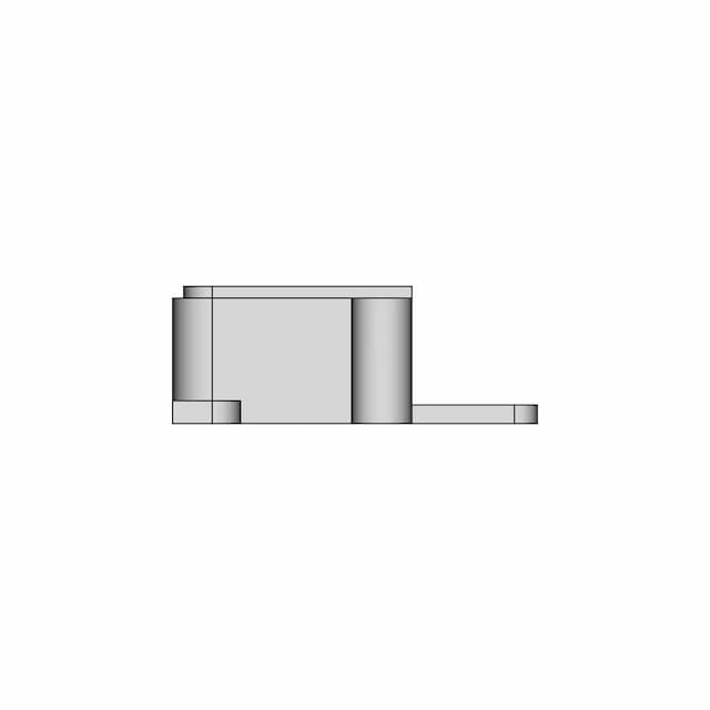 Trackstar 200A Replacement Bottom 1 | CAD Model for Energy Systems