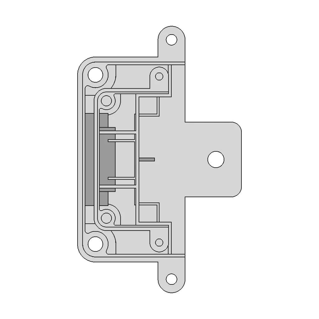 Trackstar 200A Replacement Bottom 1 | CAD Model for Energy Systems_270_0_degree_snapshot