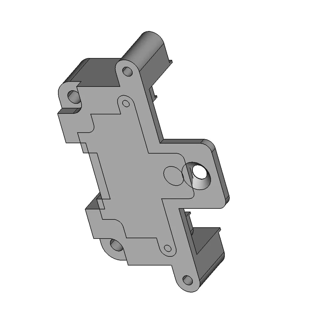 Trackstar 200A Replacement Bottom 1 | CAD Model for Energy Systems_60_30_degree_snapshot