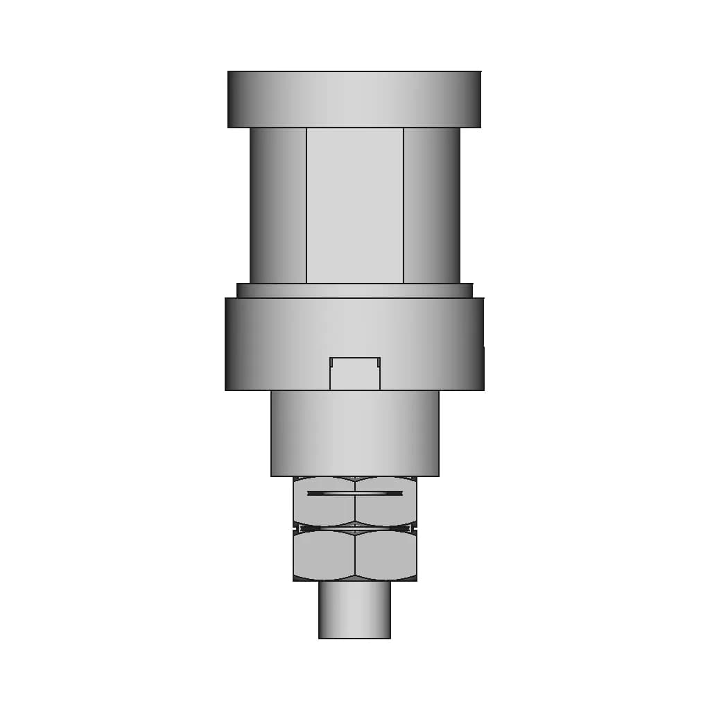 Banana Connector For Multimeter 1 | CAD Model for Energy Systems_0_0_degree_snapshot
