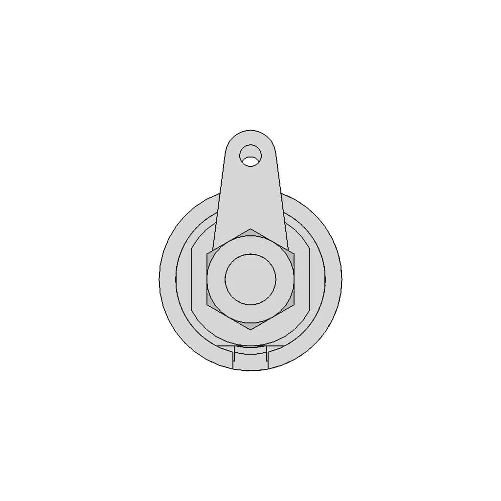 Banana Connector For Multimeter 1 | CAD Model for Energy Systems_90_0_degree_snapshot