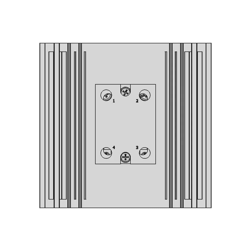 Solid State Relay 25A With Heatsink Novus 1 | Industrial CAD Design_0_90_degree_snapshot
