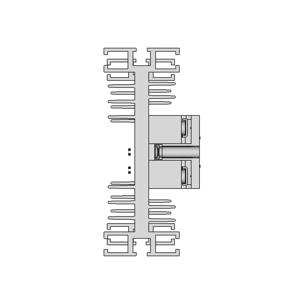 Solid State Relay 25A With Heatsink Novus 1 | Industrial CAD Design_270_0_degree_snapshot