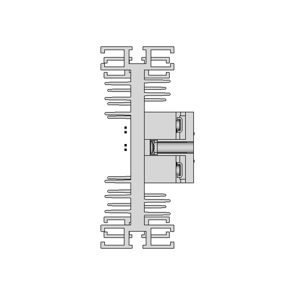 Solid State Relay 25A With Heatsink Novus 1 | Industrial CAD Design_90_0_degree_snapshot