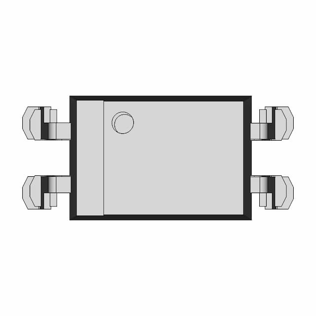 Smt Wide Gullwing Lead Form 1 | CAD Model for Energy Systems