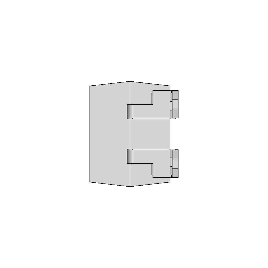 Smt Wide Gullwing Lead Form 1 | CAD Model for Energy Systems_0_90_degree_snapshot