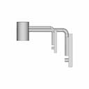 Extended Wall Lamp 1 | CAD Model for Energy Systems_0_90_degree_snapshot