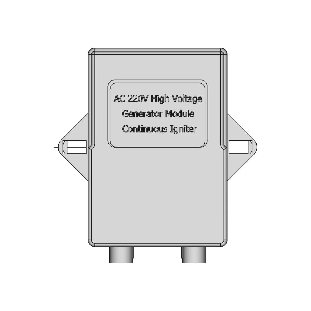 Ac 220V High Voltage Generator Module Continuous Igniter | CAD Model for Energy Systems_0_0_degree_snapshot