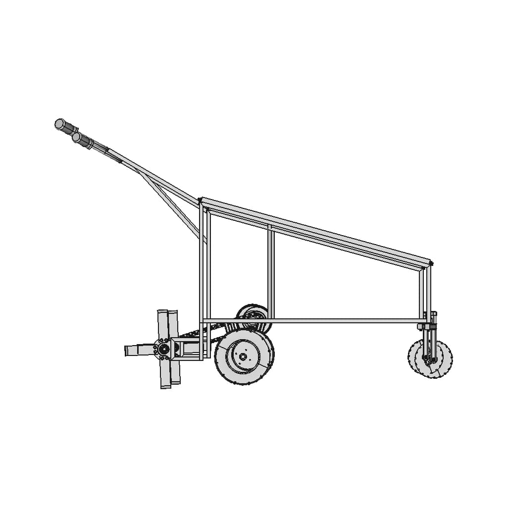 Solar Powered Tiller Machine 1 | CAD Model for Energy Systems_0_0_degree_snapshot
