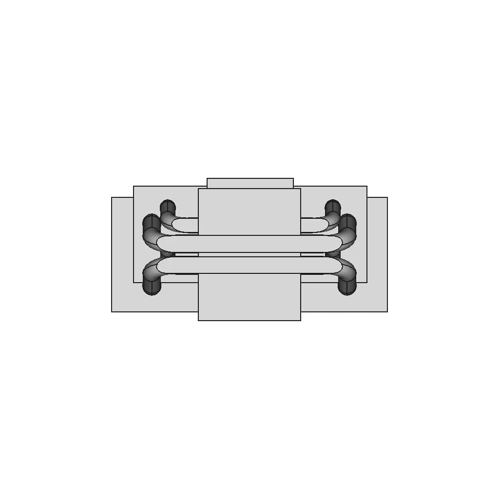 Two Copper Tube Radiators 1 | CAD Model for Energy Systems_270_0_degree_snapshot