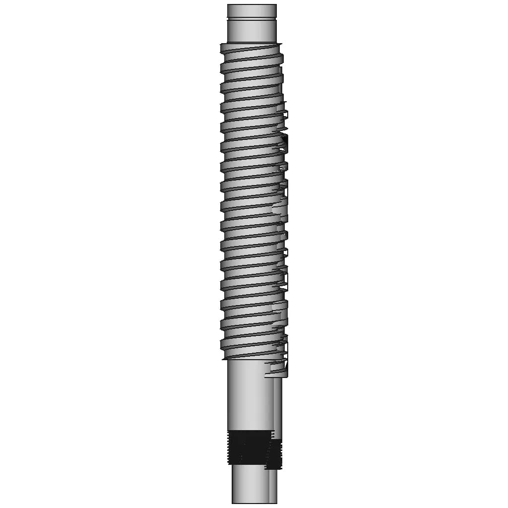 Sfu3210 Ball Screw Fusion 360 Model Customizable 1 | Industrial CAD Design_0_0_degree_snapshot