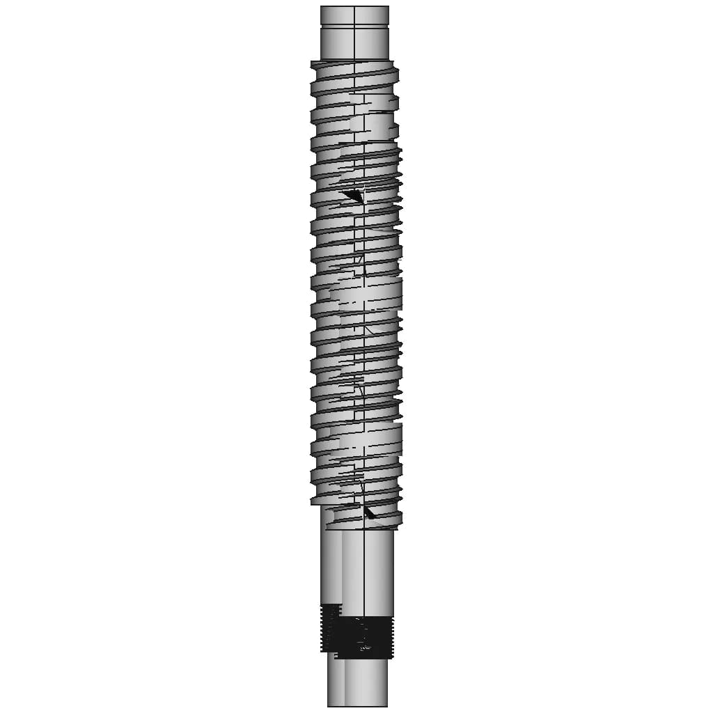 Sfu3210 Ball Screw Fusion 360 Model Customizable 1 | Industrial CAD Design_0_90_degree_snapshot