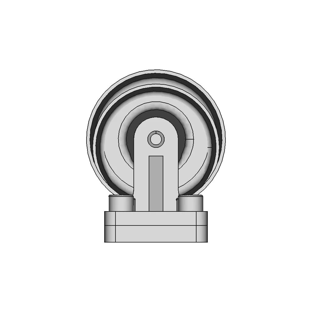 015 Belt Roller Support 015 Brs 1 | Industrial CAD Design_0_90_degree_snapshot