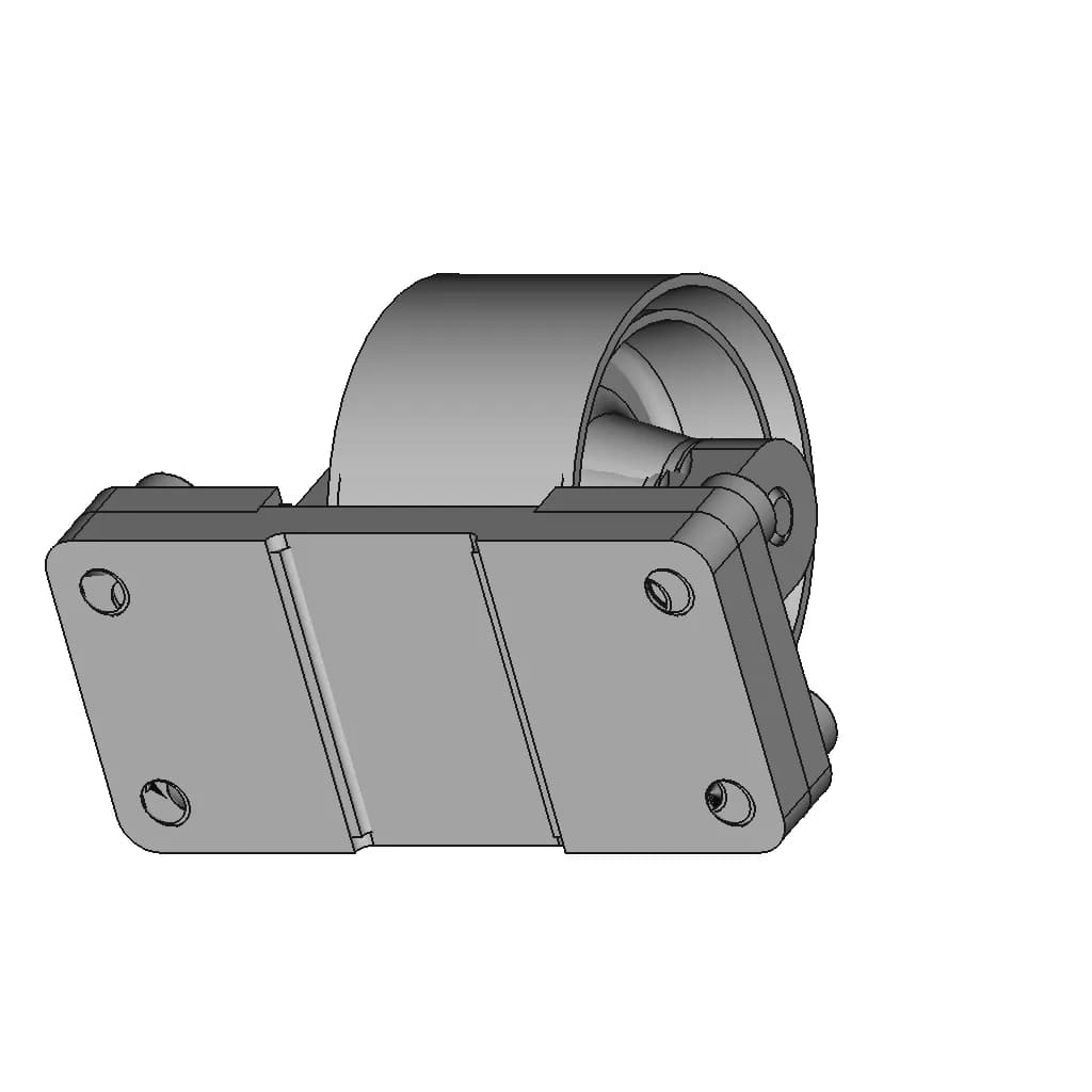 015 Belt Roller Support 015 Brs 1 | Industrial CAD Design_60_30_degree_snapshot