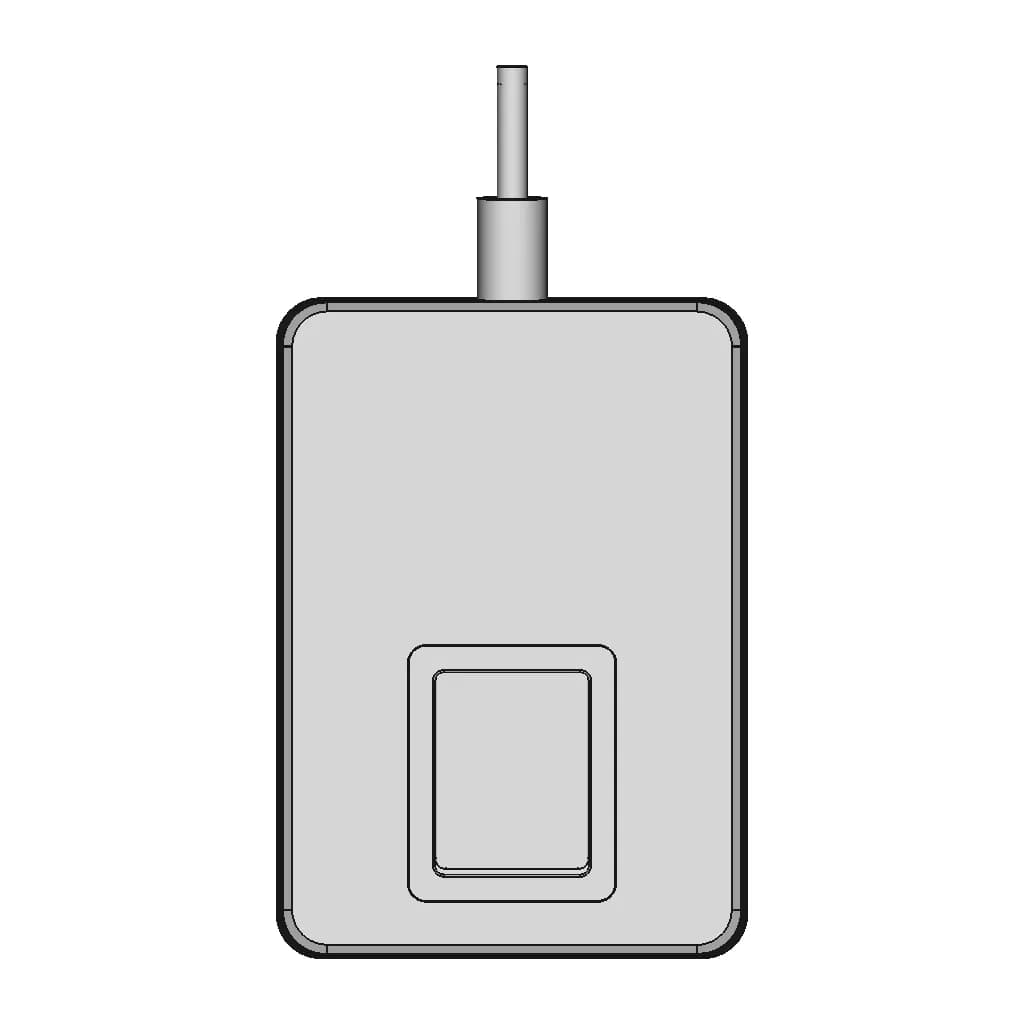 Fingerprint Reader Zkteco 1 | Industrial CAD Design_270_0_degree_snapshot