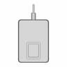 Fingerprint Reader Zkteco 1 | Industrial CAD Design_270_0_degree_snapshot