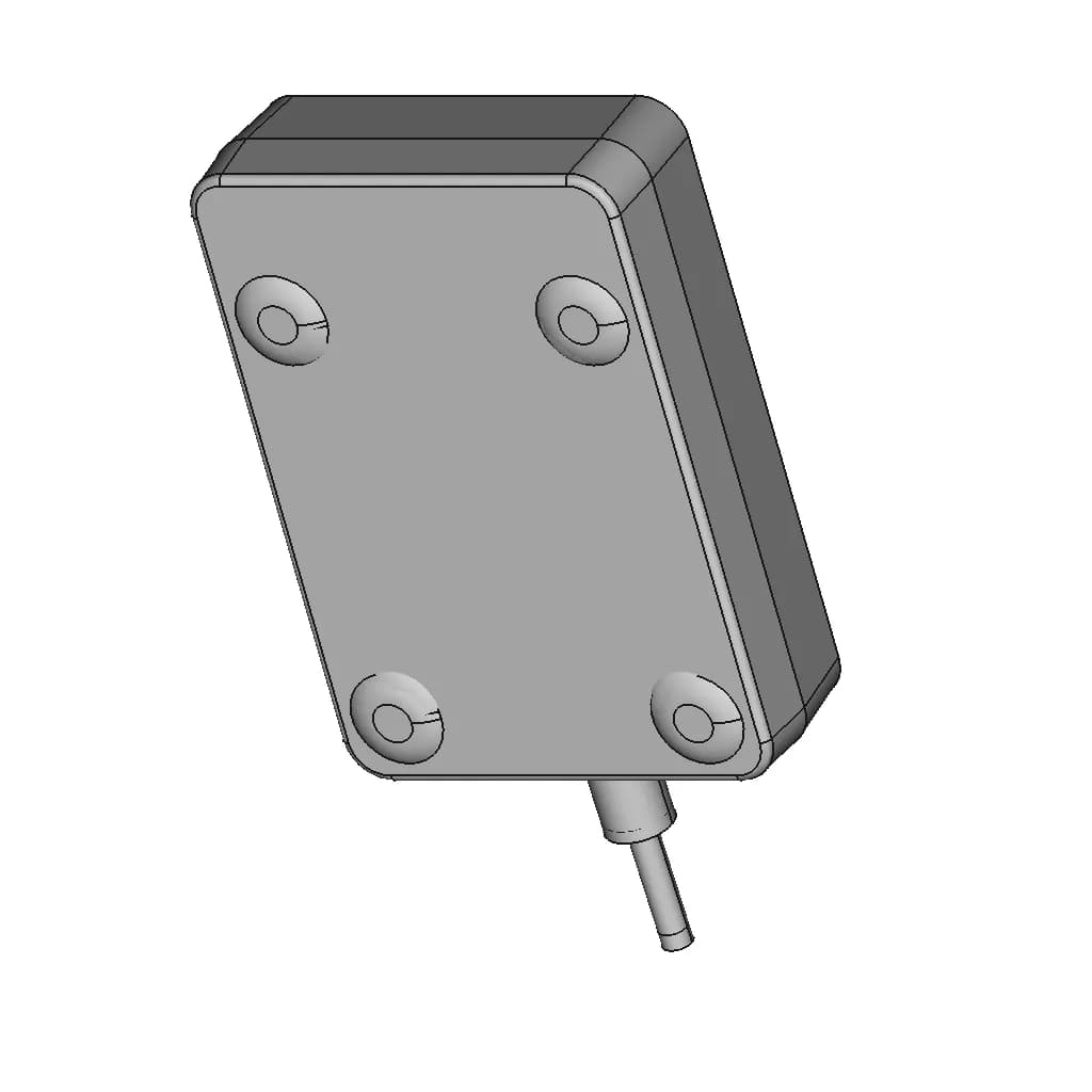 Fingerprint Reader Zkteco 1 | Industrial CAD Design_60_30_degree_snapshot