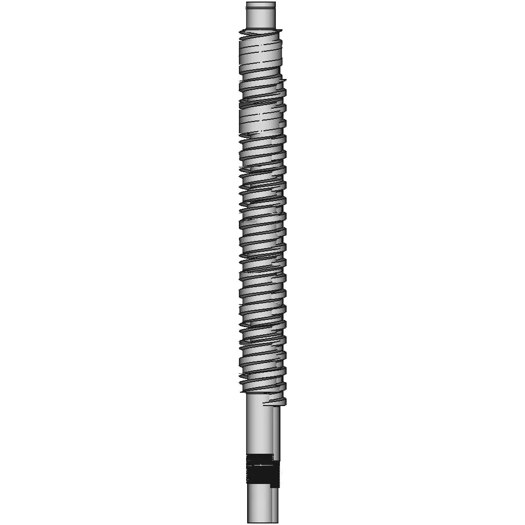 Sfu2510 Ball Screw Fusion 360 Model Customizable 1 | Industrial CAD Design_0_0_degree_snapshot