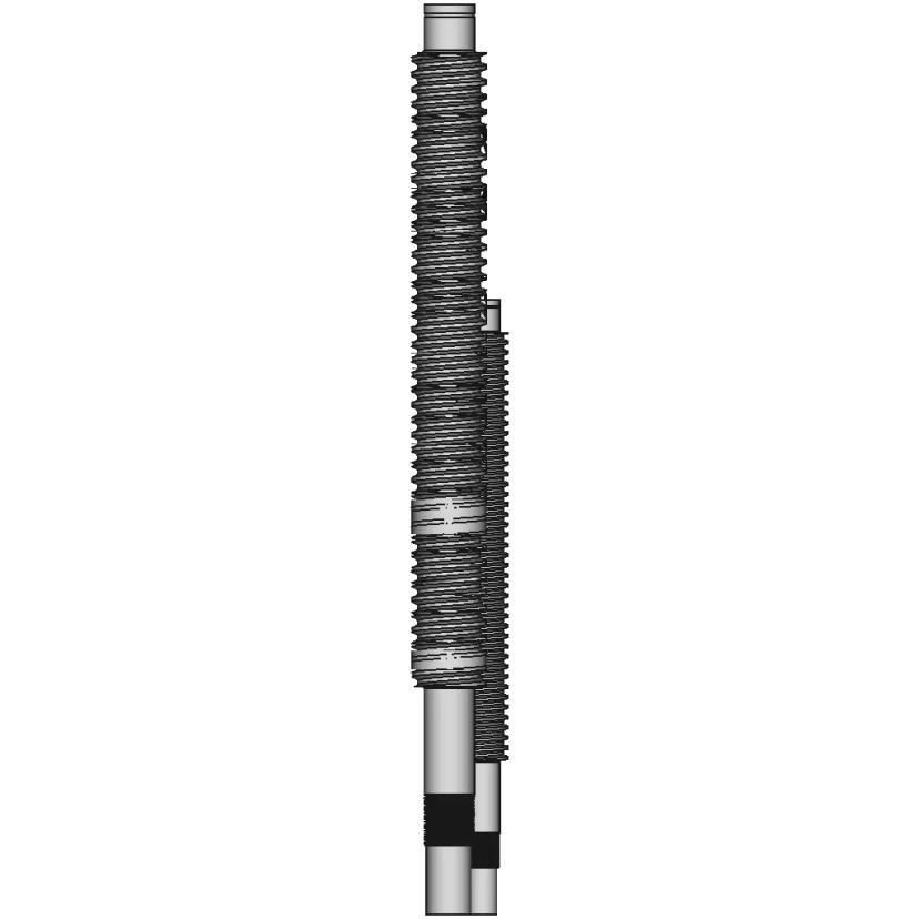 Sfu2505 Ball Screw Fusion 360 Model Customizable 1 | Industrial CAD Design