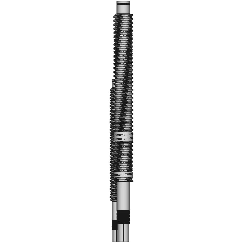 Sfu2505 Ball Screw Fusion 360 Model Customizable 1 | Industrial CAD Design_0_270_degree_snapshot
