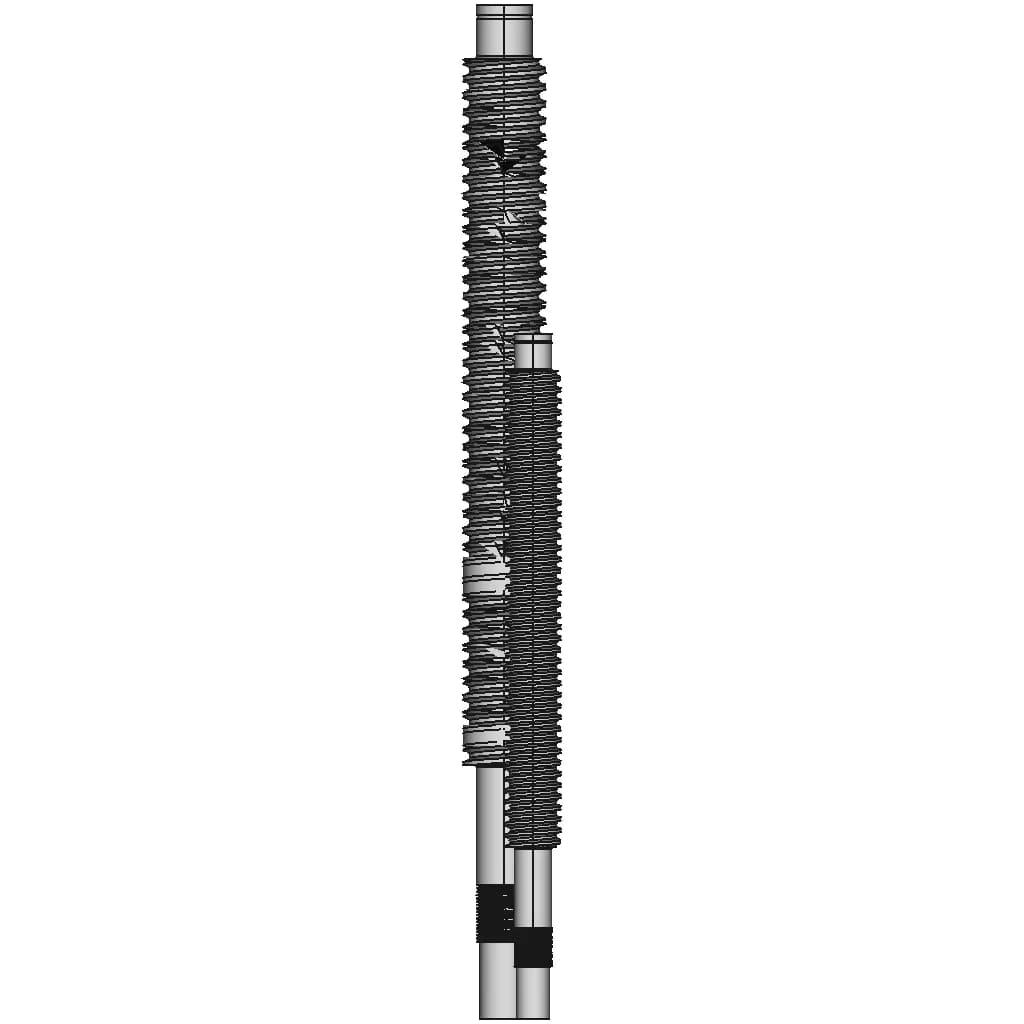 Sfu2505 Ball Screw Fusion 360 Model Customizable 1 | Industrial CAD Design_0_90_degree_snapshot