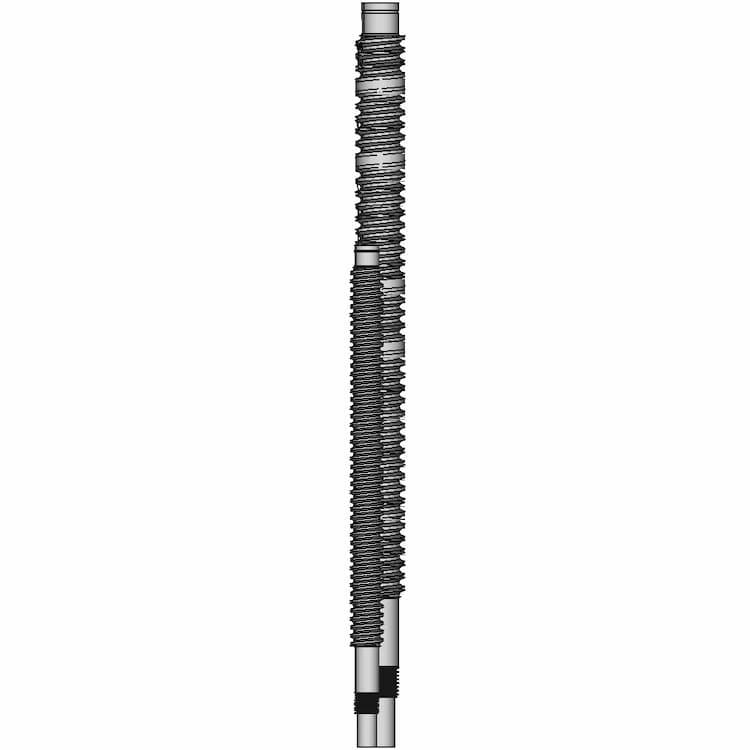 Sfu2005 Ball Screw Fusion 360 Model Customizable 1 | Industrial CAD Design