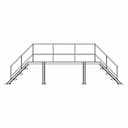 Steel Stair 45 | Industrial CAD Design_0_0_degree_snapshot