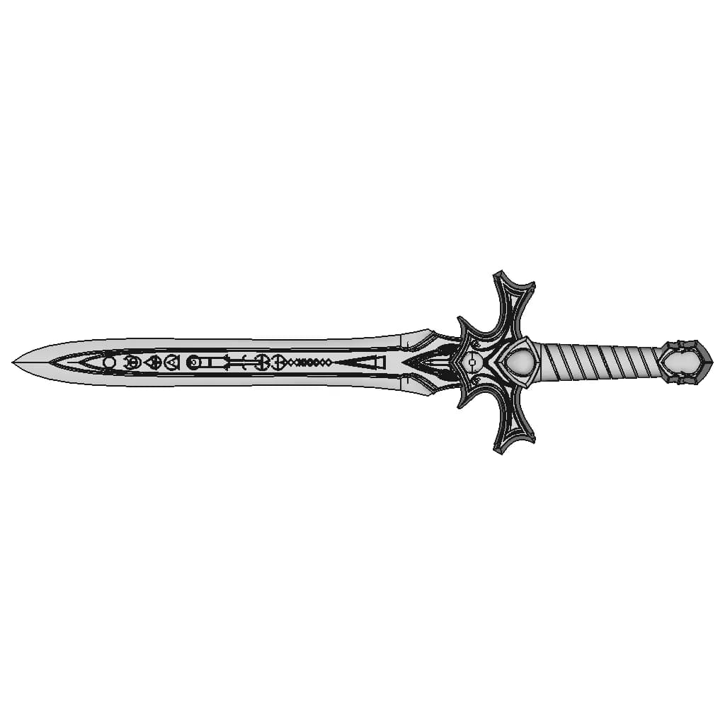Angelical Magical Sword 1 | Industrial CAD Design_270_0_degree_snapshot