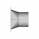 Transition From A Square Tube To A Circular | Industrial CAD Design_0_90_degree_snapshot