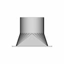 Transition From A Square Tube To A Circular | Industrial CAD Design_270_0_degree_snapshot