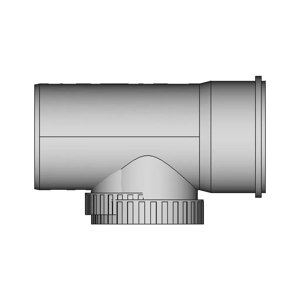 Ht Reinigungsrohrstuck Dn 110 1 | Industrial CAD Design_0_270_degree_snapshot