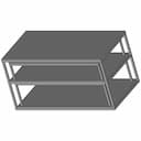 Low Industrial Display Table 1 | Industrial CAD Design_60_30_degree_snapshot