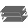 Low Industrial Display Table 1 | Industrial CAD Design_60_30_degree_snapshot