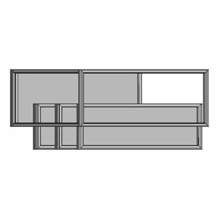 Industrial Display Shelf 1 | Industrial CAD Design