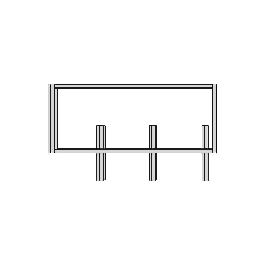Industrial Display Shelf 1 | Industrial CAD Design_0_90_degree_snapshot